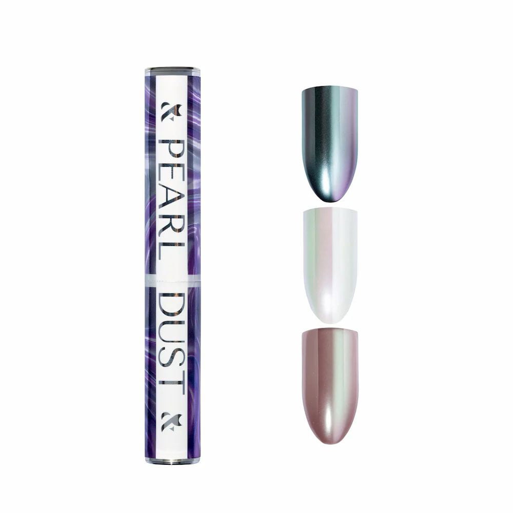 Перлинна втирка для нігтів F.O.X Pearl Dust 01, 3 г